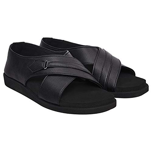 Image of DR PLUS Men's Healthcare, Diabetic and Orthopedic Light Weight MCR /MCP Footwear /Sandals /Slipper /Chappal