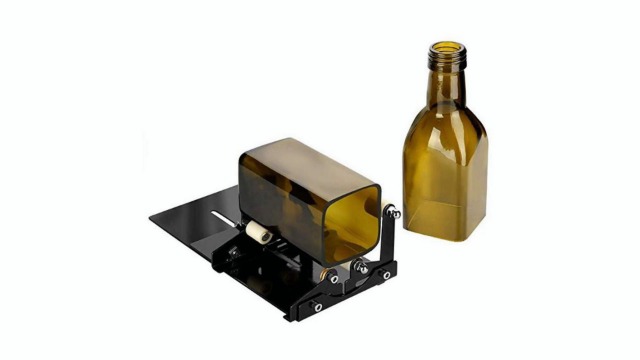 Tagliabottiglie Vetro Multifunzione - Con Lama 360°, Per Forme Rette, Archi E Smussate - Foto 10