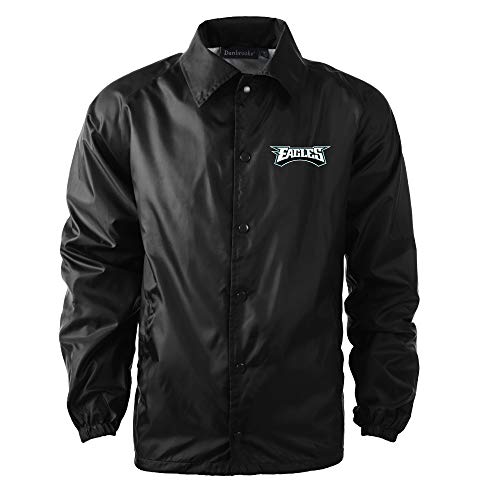 Image of Men's Royal Buffalo Bills Coaches Classic Raglan Full-Snap Windbreaker Jacket
