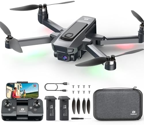 DEERC D25 Drone con Cámara 4K para Niños y Adultos, Transmisión 5...