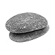 FAAING 10 Stück Flache Steine zum Bemalen, 8-10 cm Große Kieselsteine Glatte Flusskieselsteine Dekosteine Naturstein Flussstein für Mandala Bemalen, Garten, Blumentöpfen, Aquarien