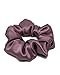 Handmade Lavender Shades 100% Pure Mulberry Silk Scrunchies 3-Pack Regular Size Hair Ties