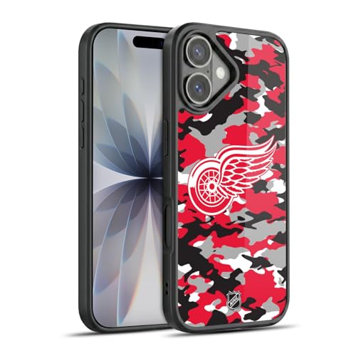 Coque iPhone 17 Militaire Gel Renforcé Protection Antichoc Camouflage NHL Detroit Red Wings
