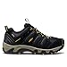KEEN Men's Headout Low Height Waterproof All Terrain Hiking Shoes, Black/Lemon Curry, 9.5