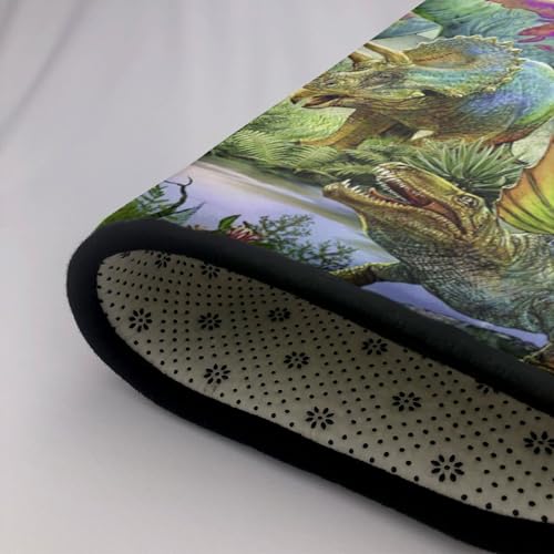 Tapete decorativo dinosaurio 100x150 cm suave y antideslizante miniatura 6