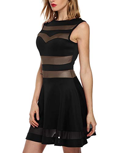 Zeagoo Ruched Bodycon Dress And Sexy Mini Skater Dress #TOP7