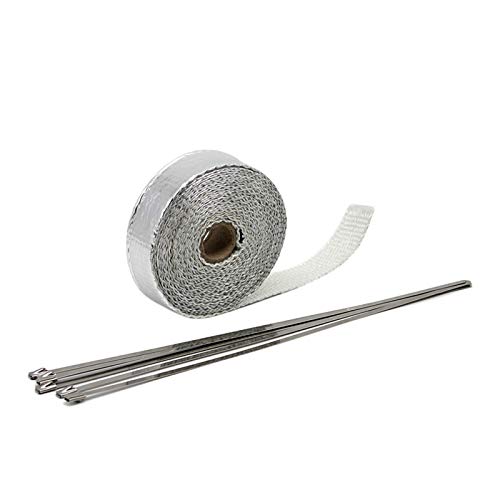 Cinta aislante de cabezal térmico de fibra de vidrio en rollos de 5M a 15M