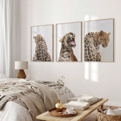 Affiche léopard animal cool TONGYINLI décoration salon 70x100cm