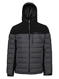 Ergonomisch vorgeformt Protest Herren Skijacke MOUNTY 10K Wasserdicht und atmungsaktiv True Black L