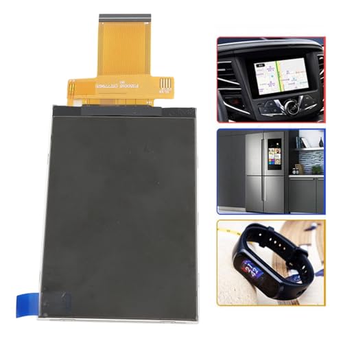 Image of Srliya 3.5 LCD Screen 40 Pin RGB 18 Bit 300 Backlight Brightness Flexible Horizontal LCD Display Module for Smart Home Devices