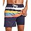 Navy Orange Stripe Navy Orange Stripe
