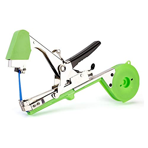 Vaxiuja Agriculture Taper Hand Tying New Tomato Grape Tie Machine Vegetable Tomato Tie Multi-use Effortless And Easy Easy Installation (Color : Green, Size : 31X33X6CM)