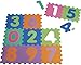 Playshoes 308744 - Tappetino puzzle per neonati e bambini, numeri da 0 a 9, in schiuma, 10 pezzi