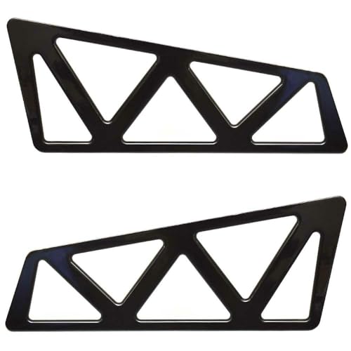 Boat Side Accent Panels 312314 | 312315 Black Vents (Set of 2)