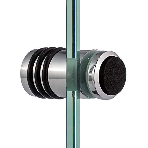 Edelstahl Duschtürgriff – Türknopf Für Glasduschen, Universell Für 6–10 Mm Bohrungen, Inkl. Dichtungen