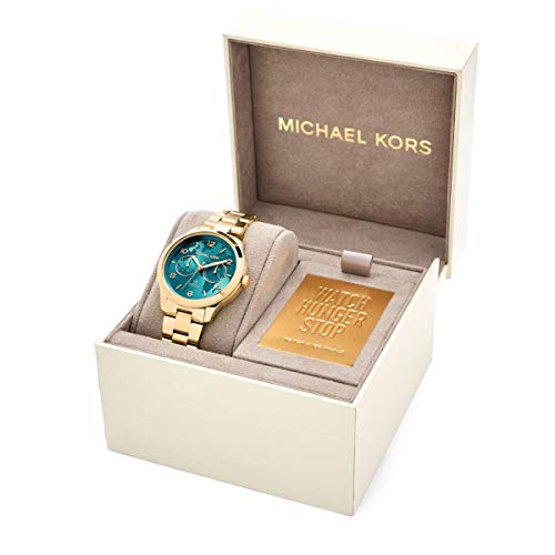 Image of Michael Kors Runway Analog Blue Dial Women's Watch - MK6611