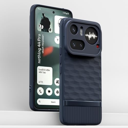 Image of Outlouders Back Cover for Nothing Phone 4a Pro 5G | Full Camera Protection | TPU Soft Flexible Shockproof Bumper Case (Blue)