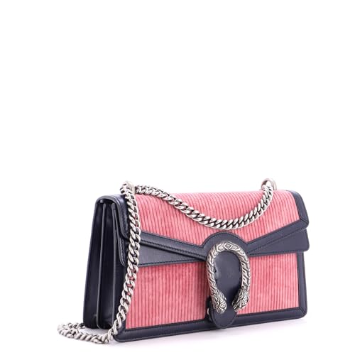 Pre-Loved Dionysus Bag Corduroy Small, Pink2
