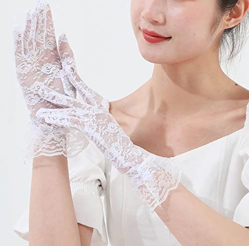 Women Gloves for for Wedding, Tea Party, Cosplay, Costume