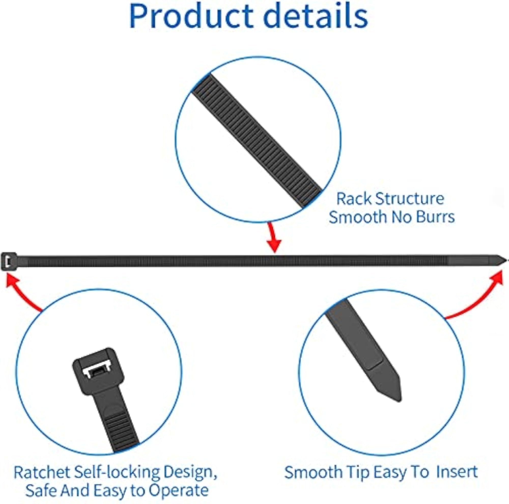Heavy Duty Cable Zip Ties