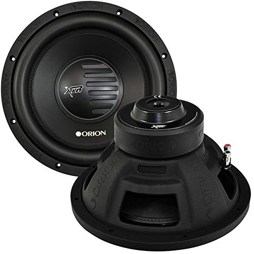 Orion XTR 12 Inch Woofer 4 Ohm Dvc 2400 Watts Black Audio Woofers