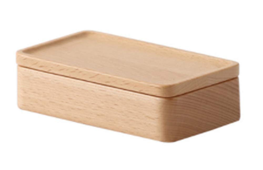 Boîte à Bijoux en Bois Massif contre la Perte des Bagues