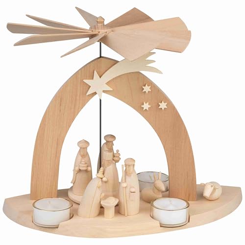 Seiffener Volkskunst Schalling | Weihnachtspyramide Pyramide...