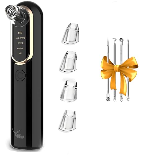 Yccu Blackhead Remover Vacuum Pore Extractor Black...