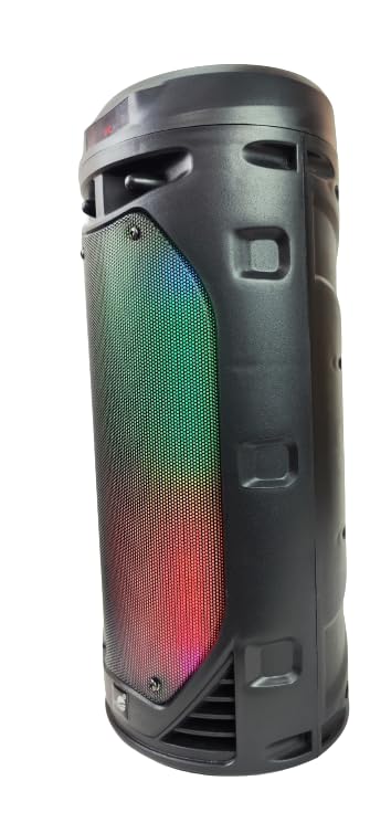 ortek Bluetooth Speaker 40W Speaker with Upto 5 Hours Playback & 2000 mAh Battery Super Bass Sound Tower Speaker, with Mic and Remote, Magic Light, Party Speaker Boom Box, Speaker 002 3