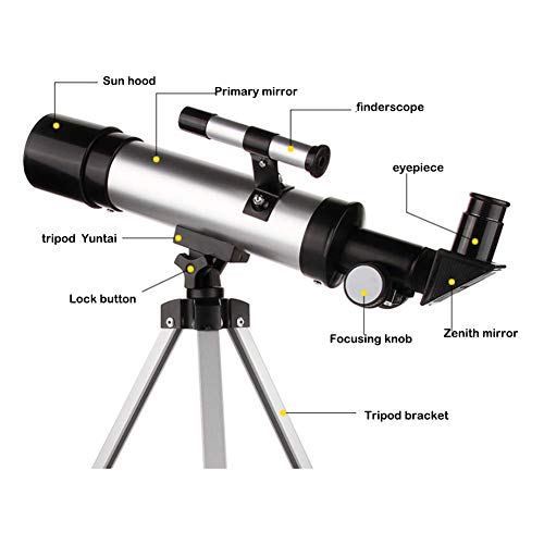 Telescopio monocular profesional HD con trípode de aluminio miniatura 2