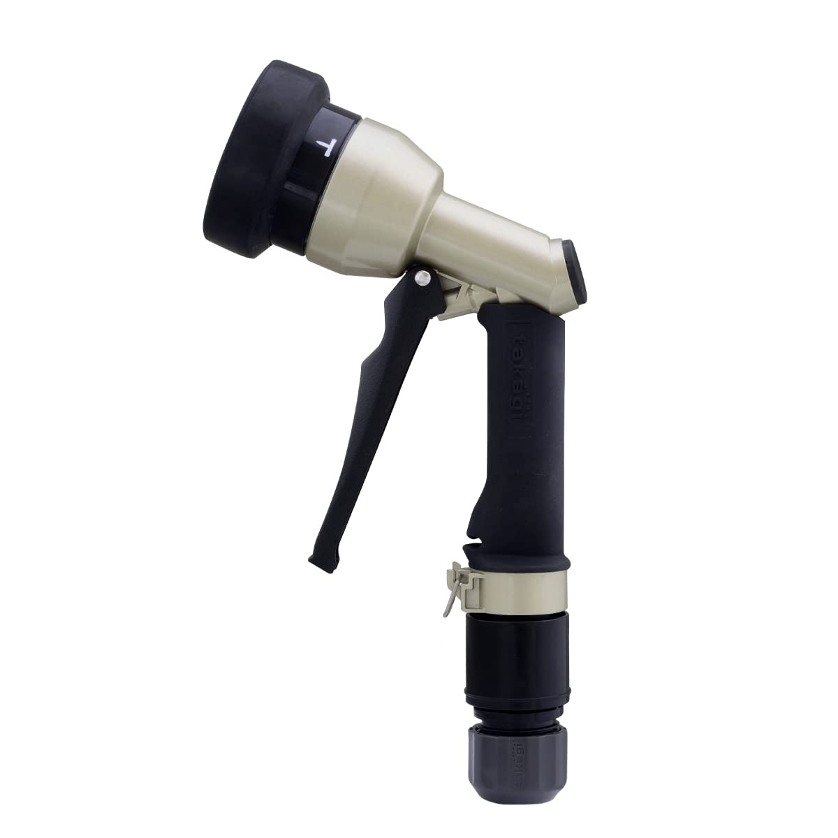 タカギ(takagi) 散水ノズル ラクロックメタルE 普通ホース 金属ノズル QG552商品画像