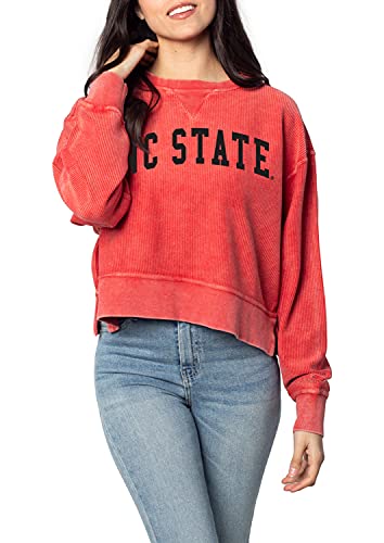 Image of chicka-d NCAA womens Corded Boxy Pullover