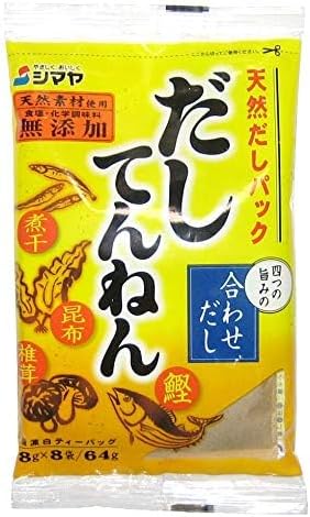 Natural Soup Stock Pack (Dashi Pack) [English instructions on the back] 8 bags (2.26 oz)