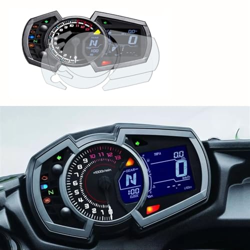Écran compteur rayé Ninja 400 ? Solution film protection Kawasaki moto