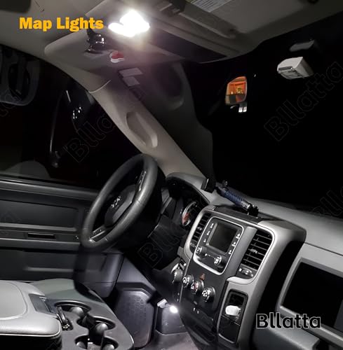 Kit de Luces LED Interior Blanco 6000K para Dodge Ram miniatura 5