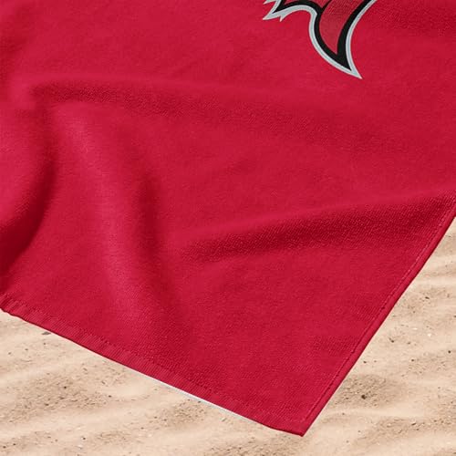 Image of Northwest NFL Tampa Bay Buccaneers Microfiber Beach Towel, 30 x 60 Inches - Quick Dry, Sand Resistant, Lightweight, Highly Absorbent, Incisor Design