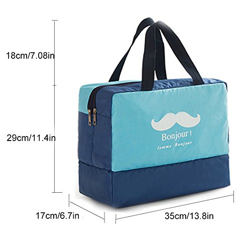 SunBeter Borsa da Bagno, Dry Wet Separato Borsa da...