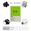 WYYRAB Brat Charli XCXWall Decoration Waterproof Canvas Poster High-definition Printing Suitable for Bedroom Living Room Coffee Shop DecorationUnframe-style16x24inch(40x60cm) #1
