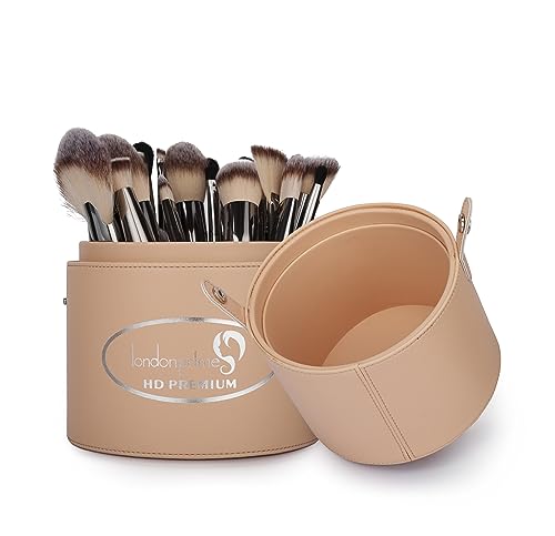 LONDON PRIME Makeup Brushes Sets With Pouch, Makeup Brushes kit Set of 24 Pcs
