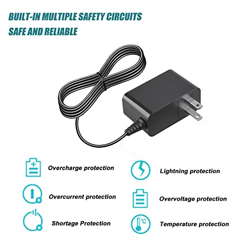 Adaptador Cargador AC-DC compatible con Nextbook Tablet miniatura 3