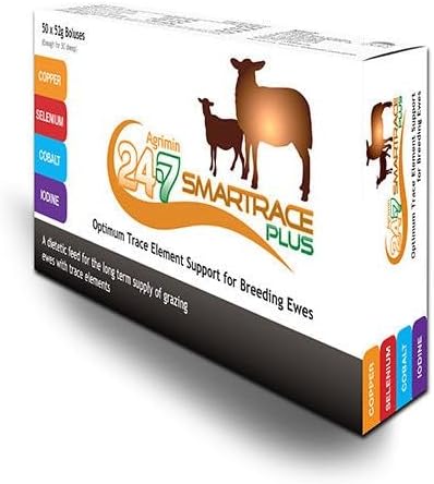 24-7 Smart Trace Plus for Breeding Ewes 50 x 52g Farming Livestock