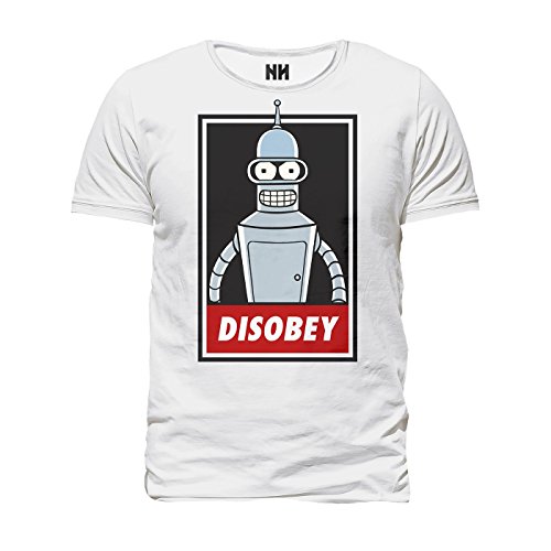 Noorhero - Camiseta de Hombre - Bender Disobey