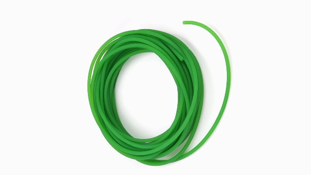Courroie De Transmission Ronde En Polyuréthane Haute Performance - Surface Rugueuse Verte, Facilement Soudable, Idéale Pour L'Industrie (4mm X 10m)