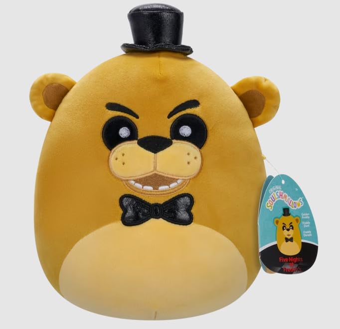Squishmallows FNAF Golden Freddy [Store Exclusive!] - 8 Inch Stuffed Plush Toy