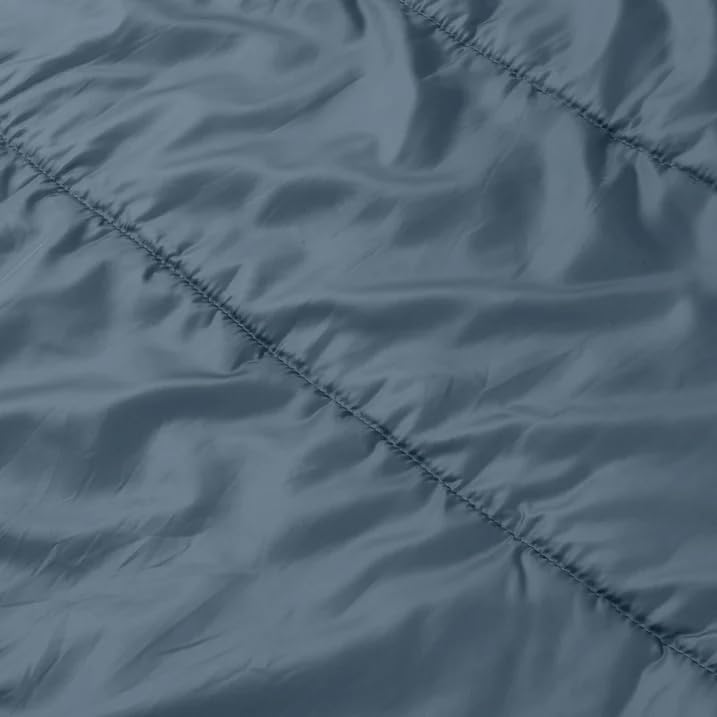 Bolsa de Dormir Azul 50F Forro de Franela Rectangular para Adultos adecuada para Mochileros y Camping en Clima Frío miniatura 4