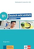  DEUTSCH ECHT EINFACH B1 MEDIENPAKET: Medienpaket B1 - Audio-CDs (2) + DVD