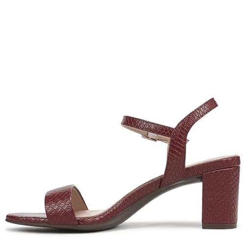 Naturalizer Women's, Bristol Sandal, Cranberry Red Faux Leather, 8.5 by Naturalizer - Image 9