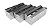 TAIKI 3900-4775 22 mm 3 Piece Aluminum Soft Jaw Set, 15" x 1.5 mm x 60 Degree