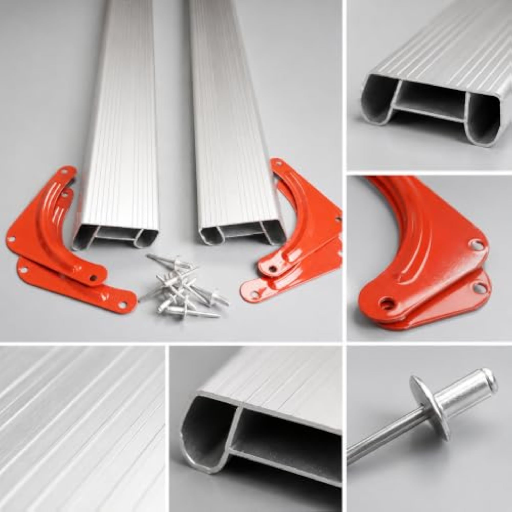 Aluminum Alloy Herringbone Ladder Pedal Accessories