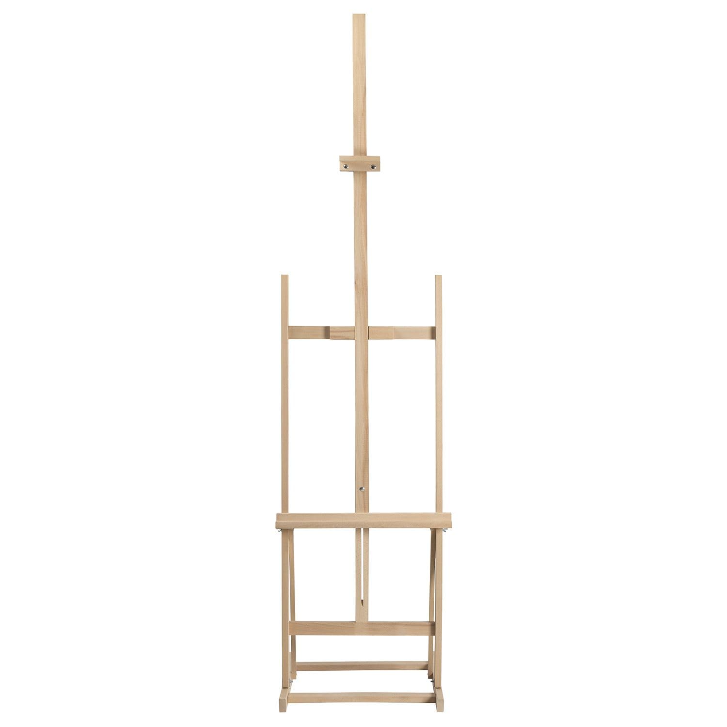 Cavalletto grande in legno con angolo di inclinazione regolabile, 170/230 cm